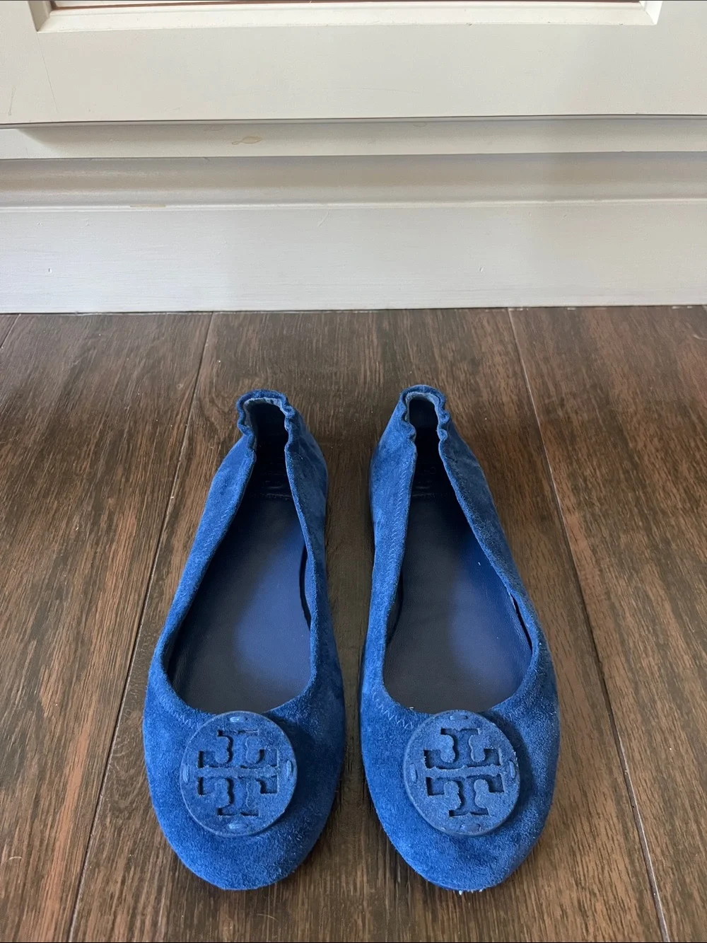 Tory Burch Minnie Miller Suede Ballet Flats